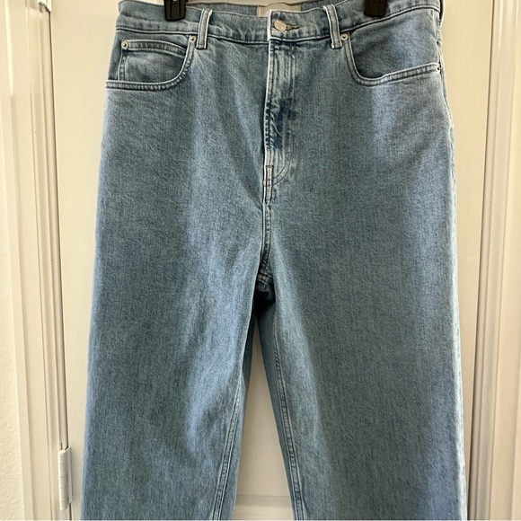 Everlane The Way High Jean 32 Regular Light Wash Denim For Women Organic Cotton - Picture 8 of 8